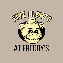 Свитшот хлопковый мужской Five Nights At Freddy's, цвет: миндальный — фото 2