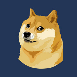 Свитшот хлопковый мужской Doge, цвет: тёмно-синий — фото 2