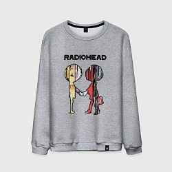 Свитшот хлопковый мужской Radiohead Peoples, цвет: меланж
