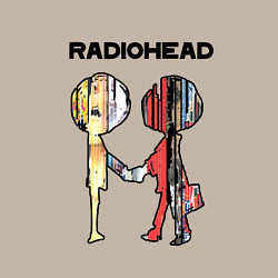 Свитшот хлопковый мужской Radiohead Peoples, цвет: миндальный — фото 2