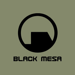 Свитшот хлопковый мужской Black Mesa: Logo, цвет: авокадо — фото 2