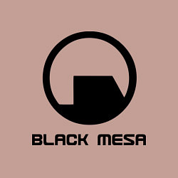 Свитшот хлопковый мужской Black Mesa: Logo, цвет: пыльно-розовый — фото 2