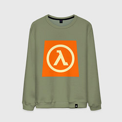Свитшот хлопковый мужской Half-Life, цвет: авокадо