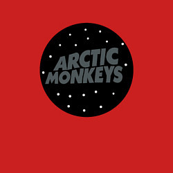 Свитшот хлопковый мужской Arctic Monkeys: Black, цвет: красный — фото 2