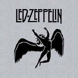 Свитшот хлопковый мужской Led Zeppelin Swan, цвет: меланж — фото 2