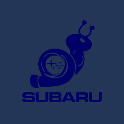 Свитшот хлопковый мужской Subaru, цвет: тёмно-синий — фото 2