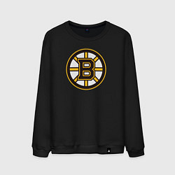 Свитшот хлопковый мужской Boston Bruins, цвет: черный