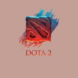 Свитшот хлопковый мужской Dota 2 Shadows, цвет: пыльно-розовый — фото 2