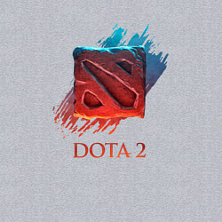 Свитшот хлопковый мужской Dota 2 Shadows, цвет: меланж — фото 2