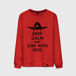 Мужской свитшот Keep Calm & Stay With Rick