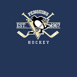 Свитшот хлопковый мужской Pittsburgh Penguins: Est.1967, цвет: тёмно-синий — фото 2