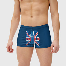 Мужские плавки London: Great Britain, цвет: 3D-принт — фото 2
