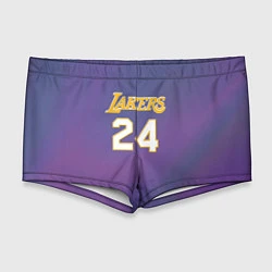 Мужские плавки Los Angeles Lakers Kobe Brya, цвет: 3D-принт