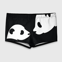 Мужские плавки Panda, цвет: 3D-принт