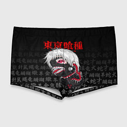 Мужские плавки TOKYO GHOUL ТОКИЙСКИЙ ГУЛЬ, цвет: 3D-принт