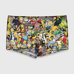 Мужские плавки Simpsonhistory, цвет: 3D-принт