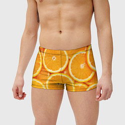 Мужские плавки Апельсин, цвет: 3D-принт — фото 2