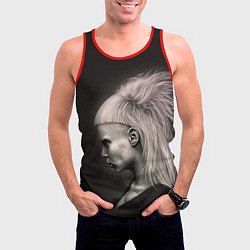 Майка-безрукавка мужская Die Antwoord GIrl, цвет: 3D-красный — фото 2