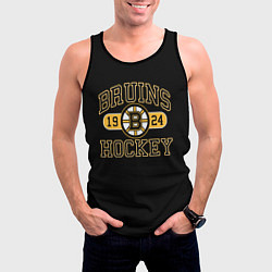 Майка-безрукавка мужская Boston Bruins: Est.1924, цвет: 3D-черный — фото 2