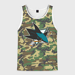 Мужская майка без рукавов Sharks Camouflage