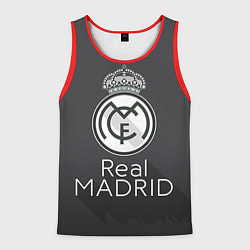 Майка-безрукавка мужская Real Madrid, цвет: 3D-красный
