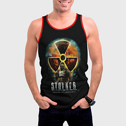 Майка-безрукавка мужская STALKER: Shadow of Chernobyl, цвет: 3D-красный — фото 2