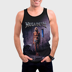 Майка-безрукавка мужская Megadeth: Madness, цвет: 3D-черный — фото 2