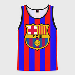 Майка-безрукавка мужская Barca FCB Club, цвет: 3D-черный