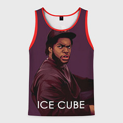 Майка-безрукавка мужская Ice Cube: LA, цвет: 3D-красный