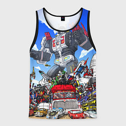 Мужская майка без рукавов Трансформеры