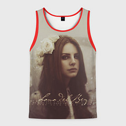 Мужская майка без рукавов Lana Del Rey: Flower