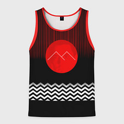 Мужская майка без рукавов Twin Peaks Sun