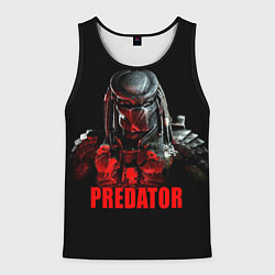 Майка-безрукавка мужская Iron Predator, цвет: 3D-черный