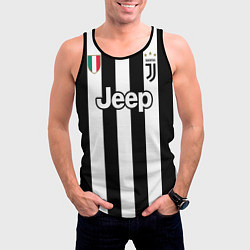 Майка-безрукавка мужская Juventus FC: Higuain Home 17/18, цвет: 3D-черный — фото 2