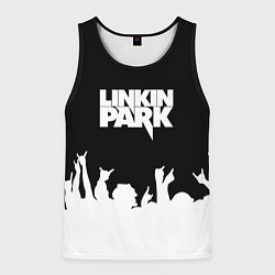 Майка-безрукавка мужская Linkin Park: Black Rock, цвет: 3D-черный