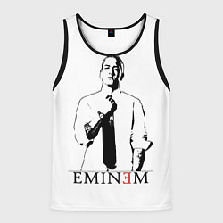 Майка-безрукавка мужская Mr Eminem, цвет: 3D-черный