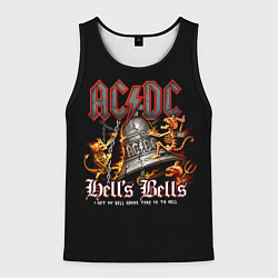 Мужская майка без рукавов AC DC - bell with devils