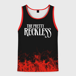 Майка-безрукавка мужская The Pretty Reckless: Red Flame, цвет: 3D-красный