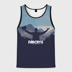 Майка-безрукавка мужская Far Cry 5: Ave Joseph, цвет: 3D-черный