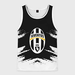 Майка-безрукавка мужская FC Juventus, цвет: 3D-белый