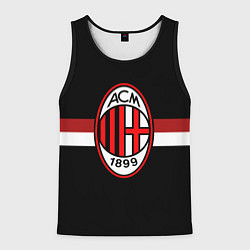 Майка-безрукавка мужская AC Milan 1899, цвет: 3D-черный