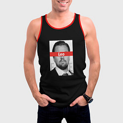 Майка-безрукавка мужская Leo Supreme, цвет: 3D-красный — фото 2