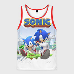 Мужская майка без рукавов Sonic Stories