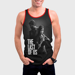 Майка-безрукавка мужская The Last of Us: Black Style, цвет: 3D-красный — фото 2