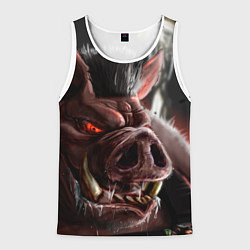 Мужская майка без рукавов Duke Nukem Pig