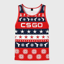 Мужская майка без рукавов CS:GO New Year