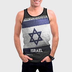 Майка-безрукавка мужская Israel Style, цвет: 3D-черный — фото 2