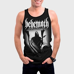 Майка-безрукавка мужская Behemoth: Black Metal, цвет: 3D-черный — фото 2