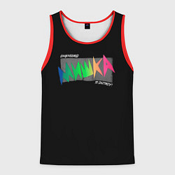 Майка-безрукавка мужская Mishka NYC x Tessa Violet, цвет: 3D-красный