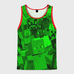 Мужская майка без рукавов Minecraft game characters